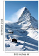 Matterhorn Winter Wall Decal