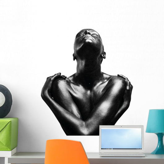 Made up Black Woman Wall Decal