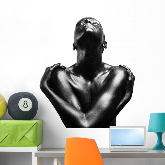 Made up Black Woman Wall Decal