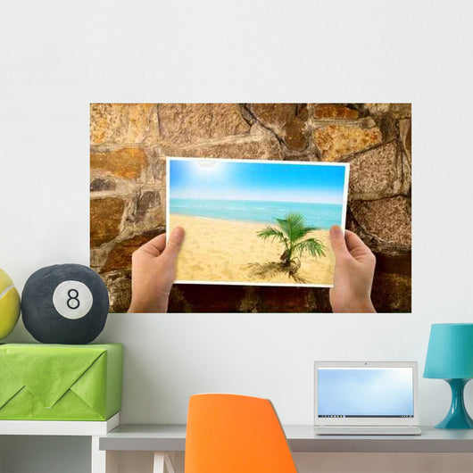 Paper Hands Wall Decal Design 2