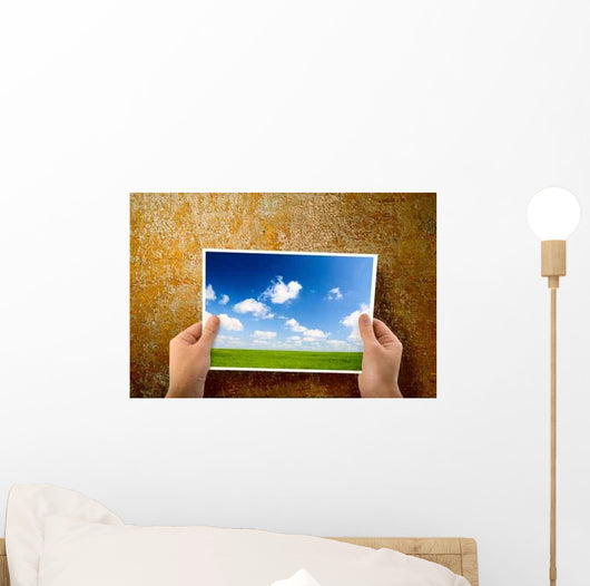 Paper Hands Wall Decal Design 1
