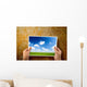 Paper Hands Wall Decal Design 1