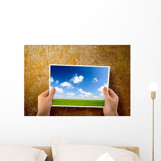 Paper Hands Wall Decal Design 1