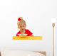 Girl Eating Soup Wall Decal