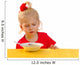 Girl Eating Soup Wall Decal