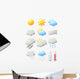 Iconic Cartoon Weather Wall Stickers Wall Decal