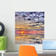 Beautiful Sunset with Flock Wall Decal