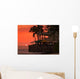 Sunset Beach Wall Decal Design 1