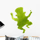 Green St. Paddy's Day Leprechaun Wall Decal