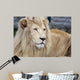 White Lion Wall Decal
