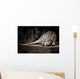Sleeping Wolf Wall Decal