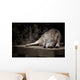 Sleeping Wolf Wall Decal