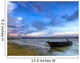 Beached Boat Low-tide Sunset Wall Decal