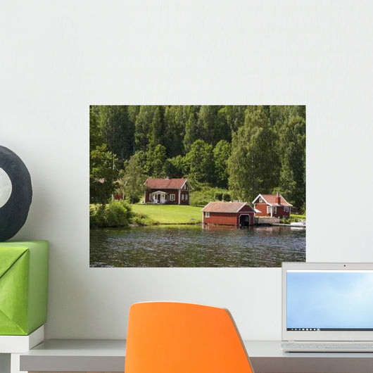 Summer Cottage Wall Decal