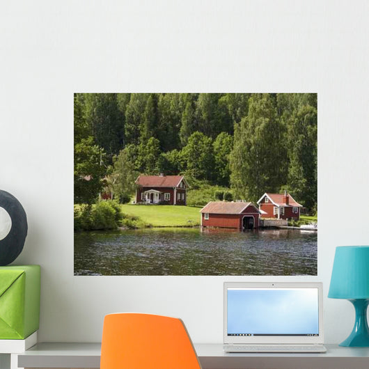 Summer Cottage Wall Decal