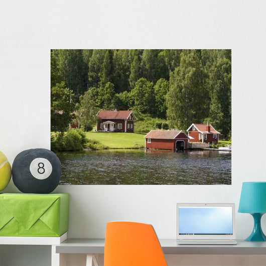 Summer Cottage Wall Decal