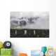 High Angle Fortified Walls Wall Decal