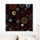 Seamless Tile Retro Wall Decal Design 2