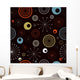 Seamless Tile Retro Wall Decal Design 2