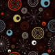 Seamless Tile Retro Wall Decal Design 2