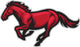Running Red Mustang Horse Wall Decal