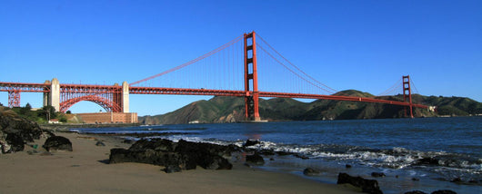 Golden Gate Bridge San Wall Decal Panoramic Wall Decal