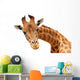 Portrait Giraffe Wall Decal