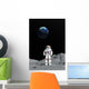 Moon Astronaut Wall Decal