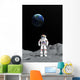 Moon Astronaut Wall Decal