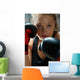 Fighter Woman Wearing Boxing-gloves Wall Decal