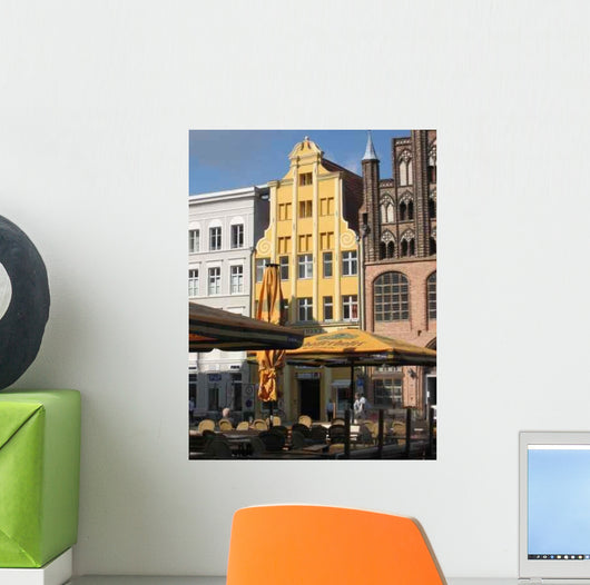 Rathausplatz Stralsund Wall Decal