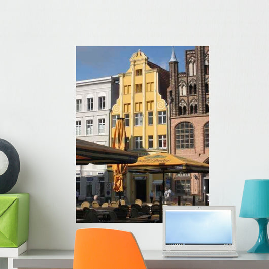 Rathausplatz Stralsund Wall Decal