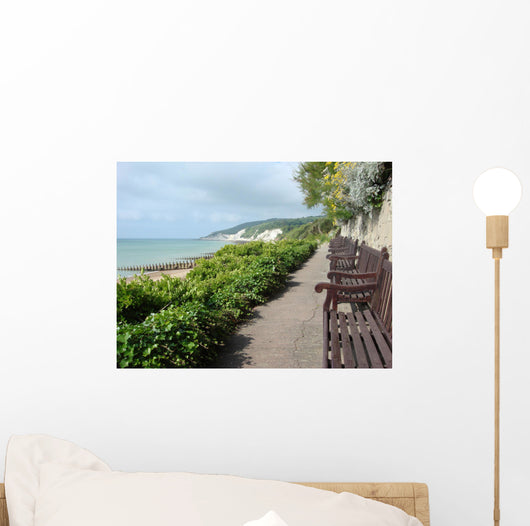Seaside Promenade Wall Decal