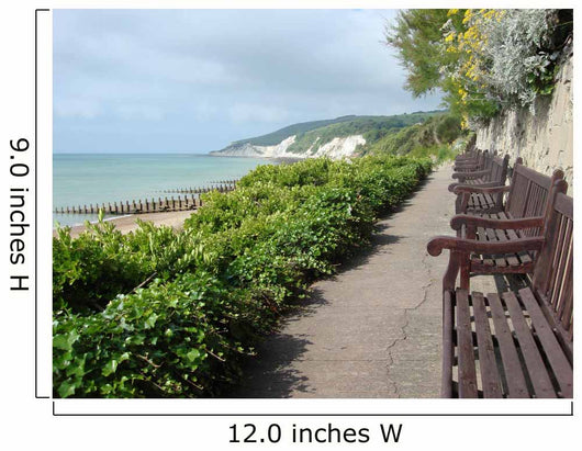 Seaside Promenade Wall Decal