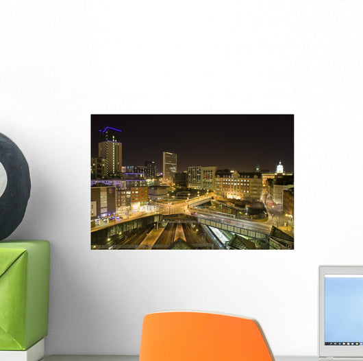 Birmingham Cityscape Wall Decal