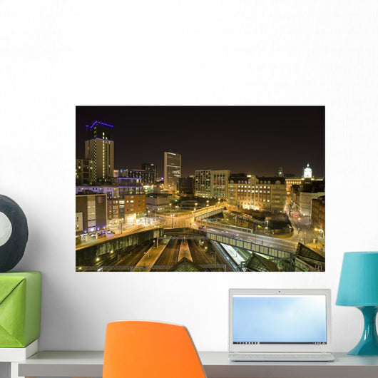 Birmingham Cityscape Wall Decal