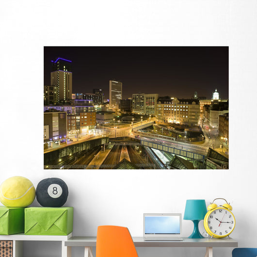 Birmingham Cityscape Wall Decal