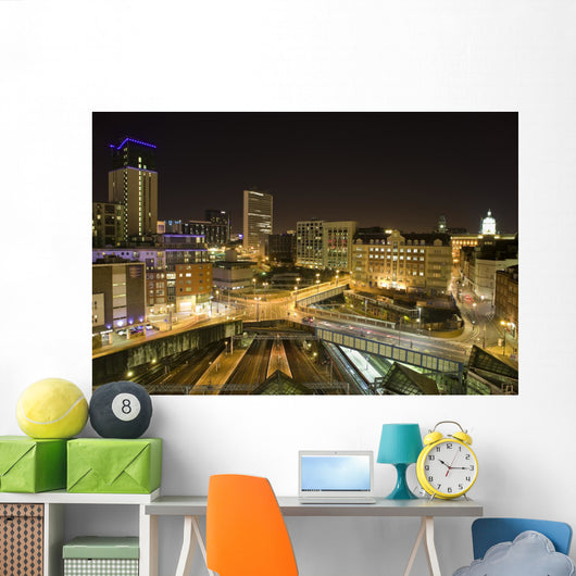 Birmingham Cityscape Wall Decal