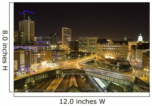 Birmingham Cityscape Wall Decal