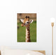 Puppy Giraffe Wall Decal