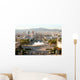 Barcelona Evening from Montjuic Wall Decal