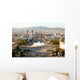 Barcelona Evening from Montjuic Wall Decal