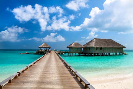 Maldives Resort Wall Decal