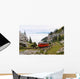 Mountain Railway Swiss Alps Wall Decal
