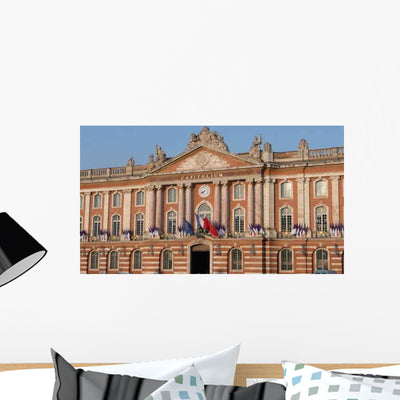 Place Capitole Wall Decal shown on a wall