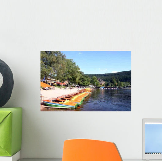 Titisee Black Forest Wall Decal