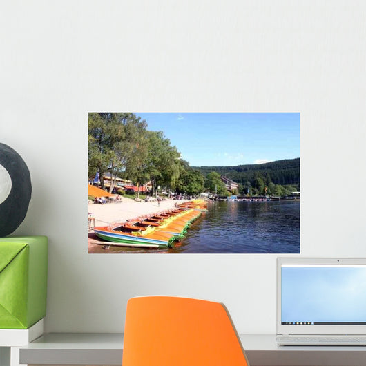 Titisee Black Forest Wall Decal