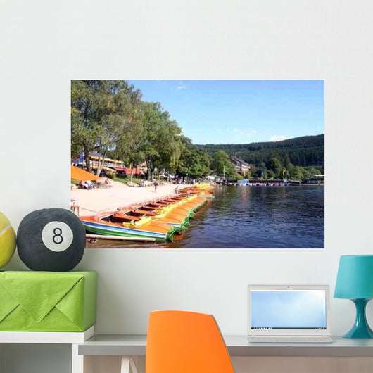 Titisee Black Forest Wall Decal