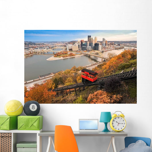Pitt Skyline Wall Decal