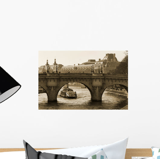 Bridge over Seine Paris Wall Decal